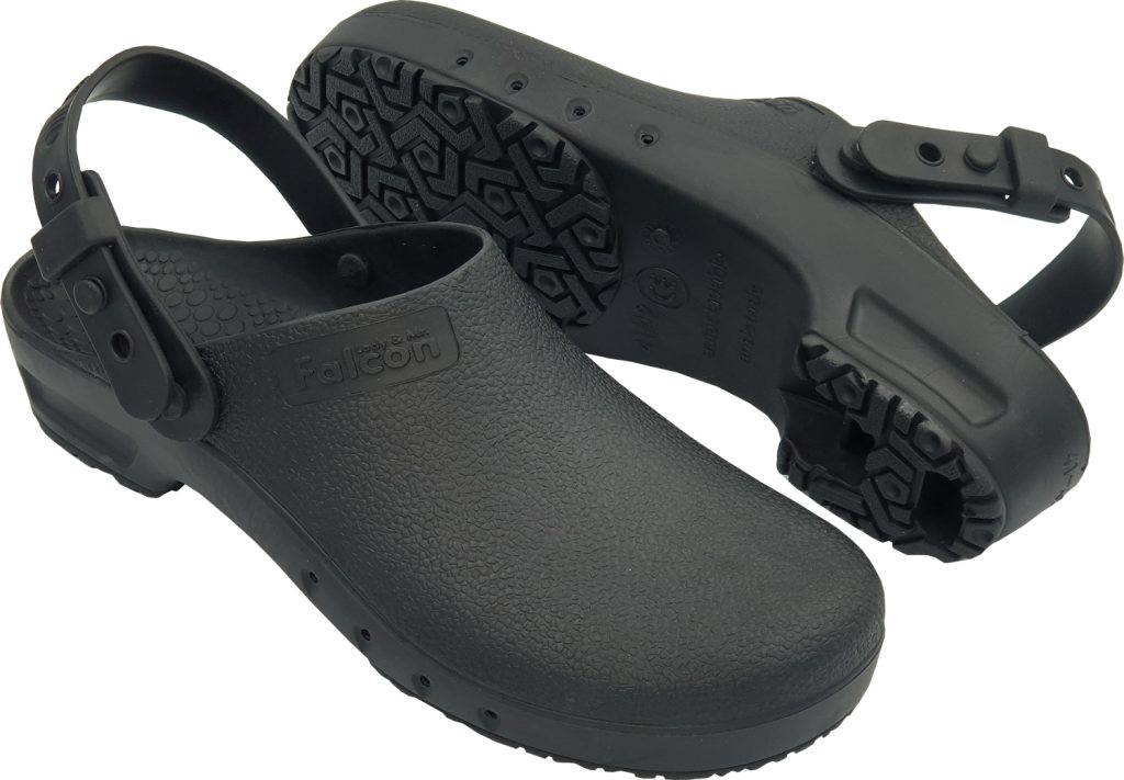 ESD Antistatic Shoes With Strap Black