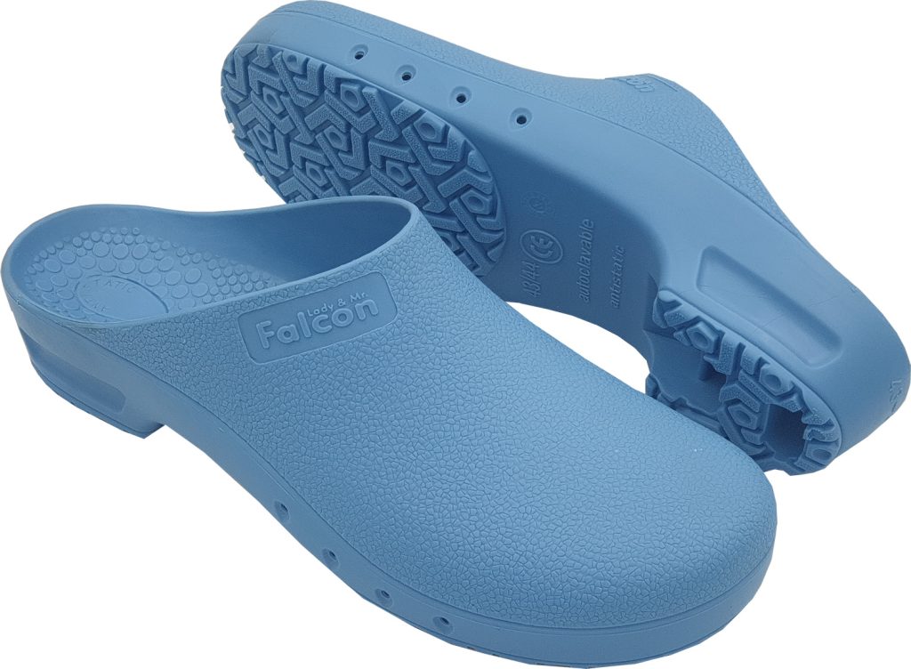 Autoclavable Shoes Light Blue